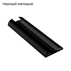 ЭКО-Лайт Черный матовый Трек распашной двери