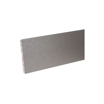 Цоколь ПВХ 100 ПластЭк титан L=3,2 м/п Тип 2