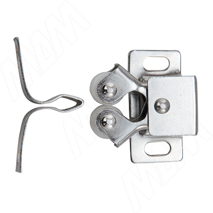 Защелка роликовая ,никель матовый