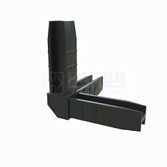 Коннектор 3  "bevel" графит