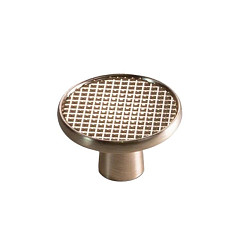 Ручка-кнопка LS232-knob, брашированное золото