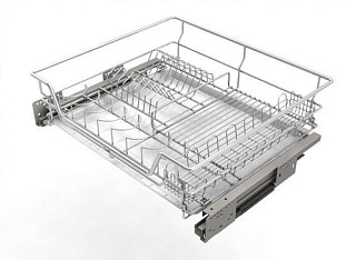 Сушилка выдвижная с креп.к фасаду h200 хром HARDI 430х564х200