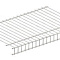 "Найди" БЕЛЫЙ Полка сетчатая 400х3000мм