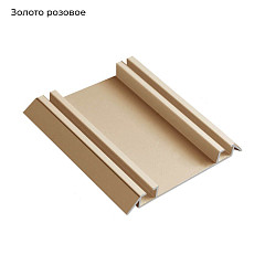 ЭКО-Лайт Мат.золото роз. Трек двойной нижний 5,9м