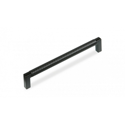 Ручка-скоба FS-225.160 RAL 9005 черный матовый 