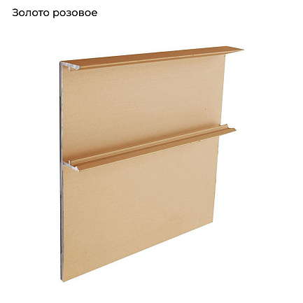 ЭКО-Лайт Мат.золото Обналичка трека подвесной двери