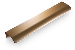 Ручка-торцевая FP527G-128 мм, матовое золото