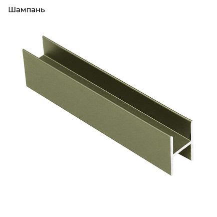 ЭКО-Лайт Мат.шампань Разделитель 19мм 5,9м