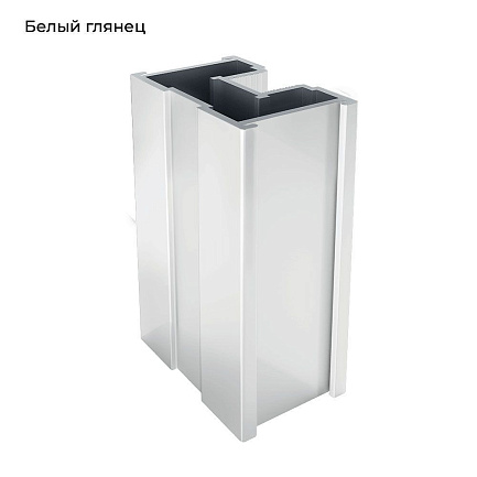 ЭКО-Лайт Белый глянцевый Вертикаль H-образная 5,4м