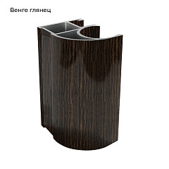 ЭКО-Лайт Гл. Венге Вертикаль С-образная 4,8м