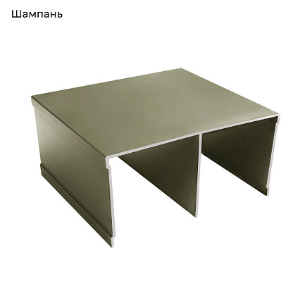 ЭКО-Лайт Мат.шампань Трек двойной верхний 5,9м