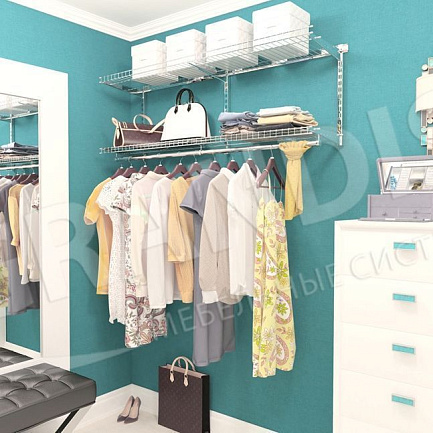 ФОРМУЛА ПОРЯДКА Комплект системы хранения №02 хром