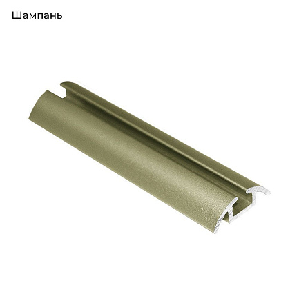 ПРЕМИУМ мат.шампань Трек одинарный нижний