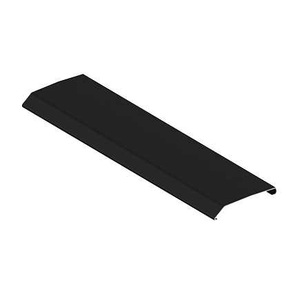 Система ОКЕАН Крышка трека верхнего мат.черный 6,05чистая длина