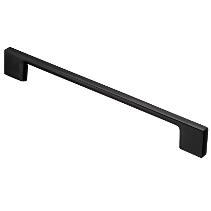 R-3031-192 BL Ручка-рейлинг, 192 мм, матовый черный 