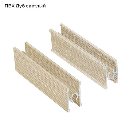 ПВХ ЭКЛ Дуб светлый Разделитель 25мм