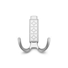 Крючок FK-010 010 хром матовый (л)