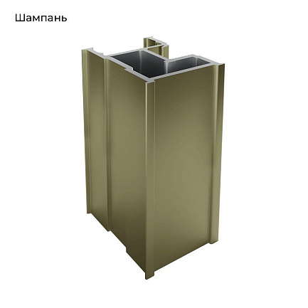 ПРЕМИУМ мат.шампань Вертикаль RН-образная под кромку 5,4м