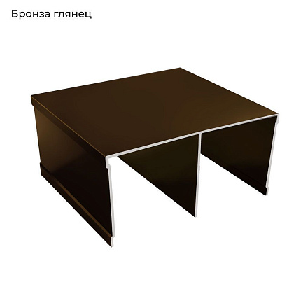 ЭКО-Лайт Гл.бронза Трек двойной верхний 5,9м