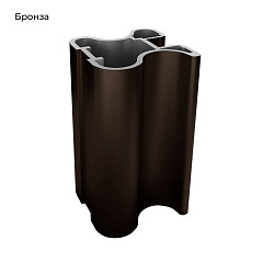 ПРЕМИУМ мат.бронза Вертикаль 2Н-образная 5,4м