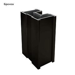 ЭКО-Лайт Мат.бронза Вертикаль H-образная 5,4м