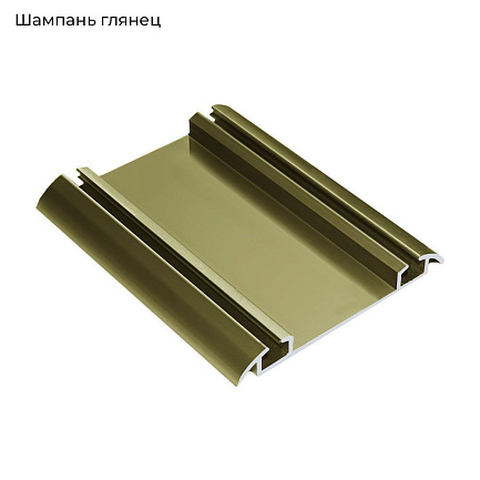 ПРЕМИУМ глянц.шампань Трек двойной нижний