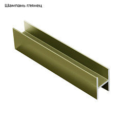 ЭКО-Лайт Гл.шампань Разделитель 19мм 5,9м