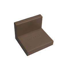 Уголок мет.с декор.наклад Mesan (коричневый)