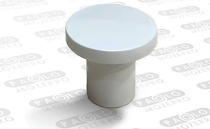 Ручка-кнопка FK11077-knob, матовый белый