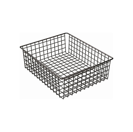"Найди" ЧЕРНЫЙ МУАР Корзина сетчатая 190*450*450мм