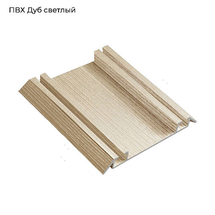 ПВХ ЭКЛ Дуб светлый Трек двойной нижний