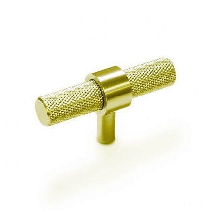 Ручка-кнопка FK248-Tknob, брашированная латунь