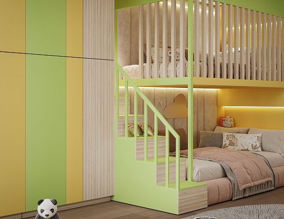 ЛДСП NORDECO Светло-Зеленый 16х2750х1830 (шагрень)