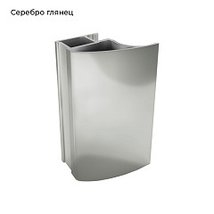 ПРЕМИУМ глянц.cеребро Вертикаль СL-образная 5,4м