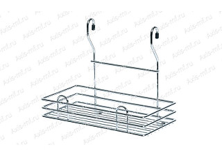 Полка многоцелевая mini 280х175х240 мм,хром