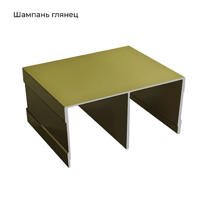 ПРЕМИУМ глянц.шампань Трек двойной верхний