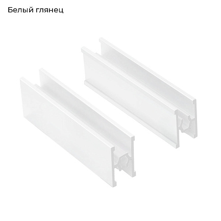 ЭКО-Лайт Белый глянцевый Р-25 Разделитель 25мм (под саморез) 5,9м