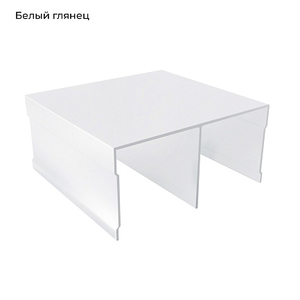НЕО-Лайт гл. Белый Трек двойной верхний 5,4