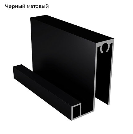 НЕО-Лайт мат.Черный Горизонт нижний 5,4