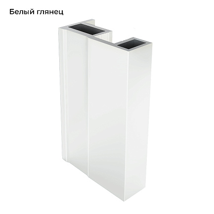 НЕО-Лайт гл. Белый Вертикаль П-образная 5,4м